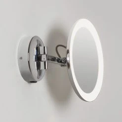 Astro Lighting Astro Mascali Round LED, Bathroom Magnifying Mirror, Polished Chrome -Laural Home Shop 12e10eb10184667f 3879 w800 h800 b0 p0