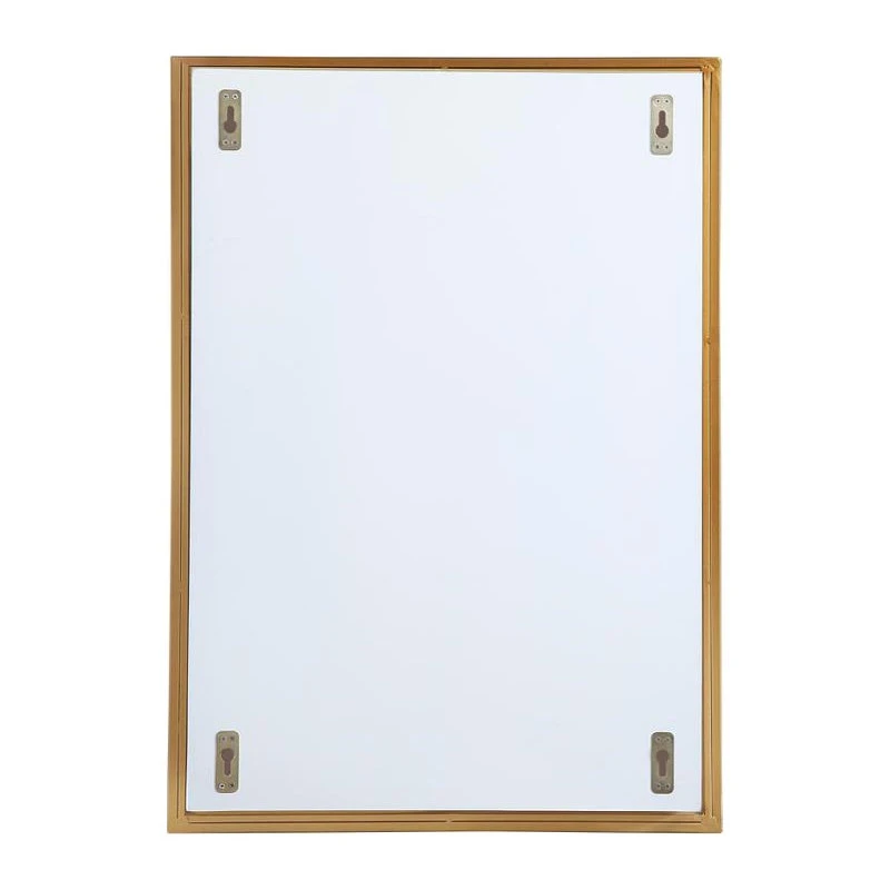 Elegant Furniture & Lighting Metal Mirror Medicine Cabinet 20"x28", Brass Finish 10 Elegant Furniture & Lighting Metal Mirror Medicine Cabinet 20"x28", Brass Finish - Image 8