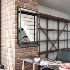 Kenroyhome.com Ryker Wall Shelf Mirror, Matte Black, Modern, 34" Height, 22" Width -Laural Home Shop 13a1e9e802baf953 8945 w800 h800 b0 p0