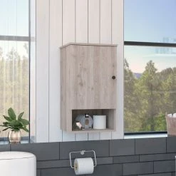 DEPOT ESHOP LLC Cottonwood Medicine Cabinet, Light Gray -Laural Home Shop 1401afdc02fcf9e3 2154 w800 h800 b0 p0