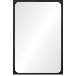 Renwil Sorella Wall Mirror, Black Powder Coated