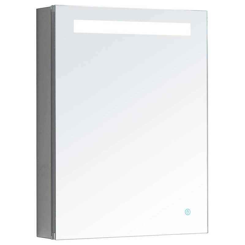 AQUADOM Pacifica Led Lighted Bathroom Medicine Cabinet Left Hinge 20"x26"x5" 3 AQUADOM Pacifica Led Lighted Bathroom Medicine Cabinet Left Hinge 20"x26"x5"