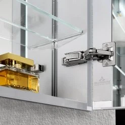 Blossom Kitchen & Bath Supply LED Medicine Cabinet With Defog, Dimmer, Makeup Mirror, Outlets, 48x32 -Laural Home Shop 15c12cb6010e91d6 6486 w800 h800 b0 p0