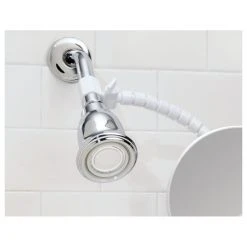 IDesign Fog Away Flex Vanity Mirror, White -Laural Home Shop 15f1af800beb187e 3893 w800 h800 b1 p0