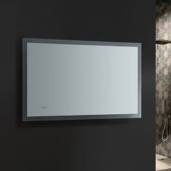 Fresca Angelo Bathroom Mirror With Halo Style LED Lighting And Defogger, 48"x30" -Laural Home Shop 16918aef0f08f604 7970 w800 h800 b0 p0