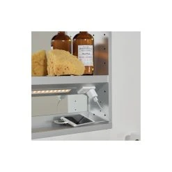 Afina Corporation Illume LED Backlit Medicine Cabinet, Hinge: Left 9 Afina Corporation Illume LED Backlit Medicine Cabinet, Hinge: Left -Laural Home Shop 1731f45008ff8677 3431 w800 h800 b0 p0