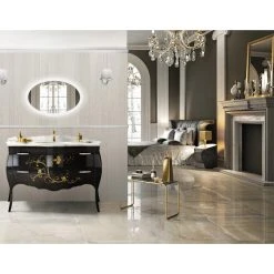 Krugg Reflections Oval LED Lighted Wall Mount Bathroom Mirror, Fog Free And Dimmable, 20"x30" -Laural Home Shop 178111da0daf3c25 7334 w800 h800 b0 p0