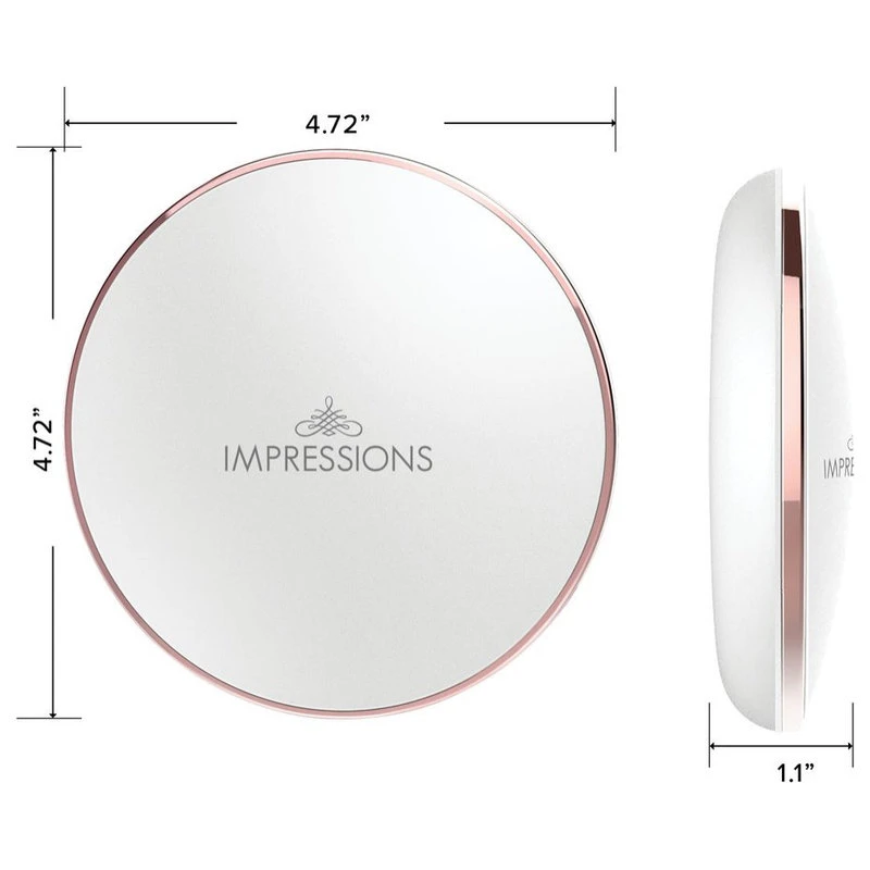 Impressions Vanity Company Coco Led Compact Mirror 7 Impressions Vanity Company Coco Led Compact Mirror - Image 5