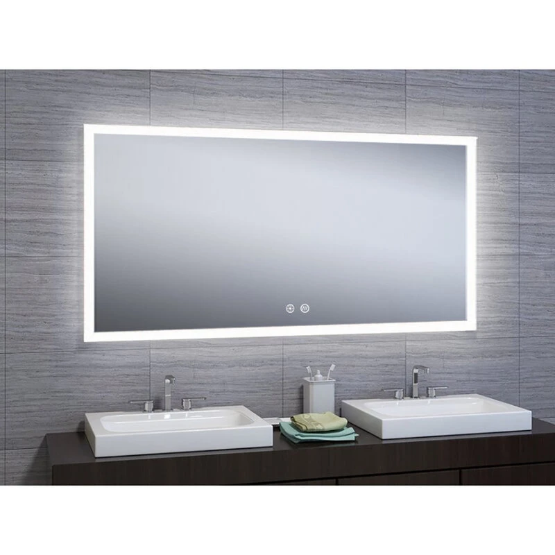 Ketcham Medicine Cabinets/Fred Silver & Company Luminous Dimmable LED Mirror With Defogger, 60"x36"x1.75" 4 Ketcham Medicine Cabinets/Fred Silver & Company Luminous Dimmable LED Mirror With Defogger, 60"x36"x1.75" - Image 2