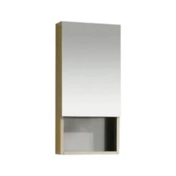 Infinity Furniture Donatello 15"x31.5" Surface Mount Frameless Medicine Cabinet