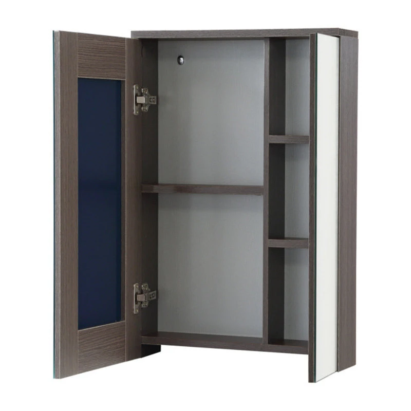 InFurniture Inc., Medicine Cabinet, Dark Paulownia Wood, Textured Finish, 23.6" 5 InFurniture Inc., Medicine Cabinet, Dark Paulownia Wood, Textured Finish, 23.6" - Image 3