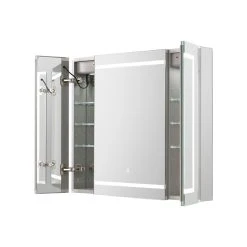 AQUADOM Royale Plus LED Medicine Cabinet Defogger Interior Light 48"x30"x5" 18 AQUADOM Royale Plus LED Medicine Cabinet Defogger Interior Light 48"x30"x5" -Laural Home Shop 18c117b5035d3c79 5065 w800 h800 b1 p0