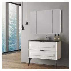 Aosmay 36-in W Bathroom Medicine Cabinet Aluminum Makeup Mirror 14 Aosmay 36-in W Bathroom Medicine Cabinet Aluminum Makeup Mirror -Laural Home Shop 19518feb02b291f0 3013 w800 h800 b0 p0