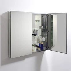 Fresca Bathroom Medicine Cabinet With Mirrors, 15"x36", 40"x36" -Laural Home Shop 1991c8370f08f5f9 6769 w800 h800 b0 p0