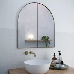 Glass Warehouse Medicine Cabinets, Satin Brass 15 Glass Warehouse Medicine Cabinets, Satin Brass -Laural Home Shop 19b1edbd0320b087 0424 w800 h800 b0 p0