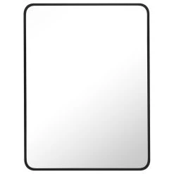 LEDEL Modern Rounded Rectangular Metal Framed Bathroom Vanity Mirror, 30"x40" 14 LEDEL Modern Rounded Rectangular Metal Framed Bathroom Vanity Mirror, 30"x40" -Laural Home Shop 19d104b403ede911 8861 w800 h800 b1 p0