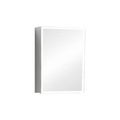 Dowell K&B Supplies Inge LED Medicine Cabinet - White, 24Wx32Hx5D