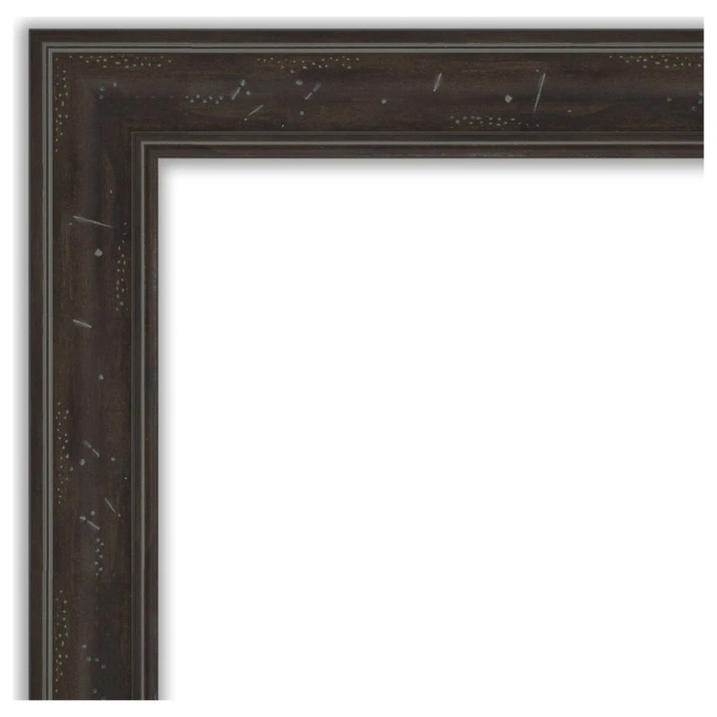 Amanti Art Shipwreck Greywash Narrow Non-Beveled Bathroom Wall Mirror - 22 X 28 In. 5 Amanti Art Shipwreck Greywash Narrow Non-Beveled Bathroom Wall Mirror - 22 X 28 In. - Image 3
