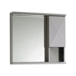Infinity Furniture Donatello 27.5"x30.7" Surface Mount Frameless Medicine Cabinet
