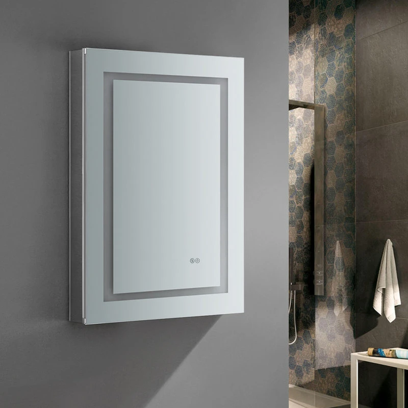 Fresca Spazio Bathroom Medicine Cabinet With LED Lighting And Defogger, 24"x36" 5 Fresca Spazio Bathroom Medicine Cabinet With LED Lighting And Defogger, 24"x36" - Image 3