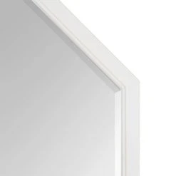 Uniek Hogan Framed Octagon Wall Mirror, White, 24x36 -Laural Home Shop 1ab1550c00c78cac 5046 w800 h800 b0 p0