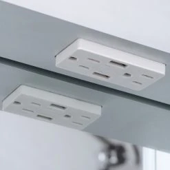 Alfi Trade Inc ALFI Brand 26" X 30" Double Door LED Light Bluetooth Medicine Cabinet -Laural Home Shop 1b21da4b012d3dad 1476 w800 h800 b0 p0