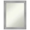 Amanti Art Flair Polished Nickel Non-Beveled Bathroom Wall Mirror - 22 X 28 In. 1 Amanti Art Flair Polished Nickel Non-Beveled Bathroom Wall Mirror - 22 X 28 In. -Laural Home Shop 1b71ff2002bdddd8 9659 w800 h800 b1 p0