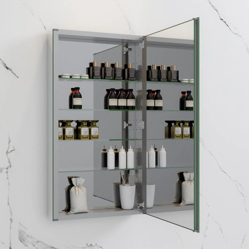 Fresca 20"Wx36"H Bathroom Medicine Cabinet With Mirrors, Beveled Edge 6 Fresca 20"Wx36"H Bathroom Medicine Cabinet With Mirrors, Beveled Edge - Image 4