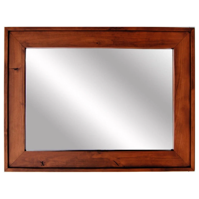 My Barnwood Frames Wooden Mirror, Cherry Wood Stained Mirror, Mapleton Style, 26"x30" 4 My Barnwood Frames Wooden Mirror, Cherry Wood Stained Mirror, Mapleton Style, 26"x30" - Image 2