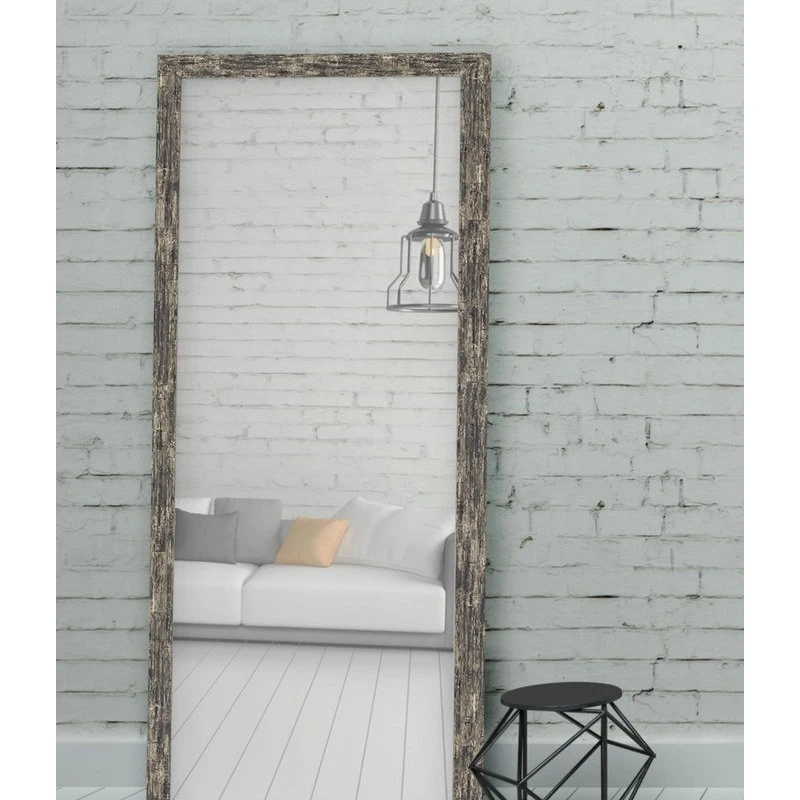 Hitchcock Butterfield Coalmine Antique Silver Mirror, 24.25"x34.25" 5 Hitchcock Butterfield Coalmine Antique Silver Mirror, 24.25"x34.25" - Image 3