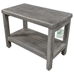 DecoTeak CoastalVogue Eleganto 24" Wide ShowerBench GR115, Gray 18 DecoTeak CoastalVogue Eleganto 24" Wide ShowerBench GR115, Gray -Laural Home Shop 1cf114d20fdd0fcc 3288 w800 h800 b1 p0