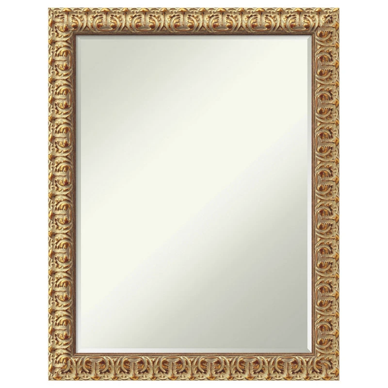Amanti Art Florentine Gold Petite Bevel Wood Bathroom Wall Mirror 21.5 X 27.5 In. 3 Amanti Art Florentine Gold Petite Bevel Wood Bathroom Wall Mirror 21.5 X 27.5 In.