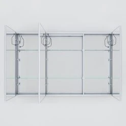 Lexora Lesina LED Medicine Cabinet, Defogger, 48" 13 Lexora Lesina LED Medicine Cabinet, Defogger, 48" -Laural Home Shop 1da107400f8c6e8d 6545 w800 h800 b0 p0