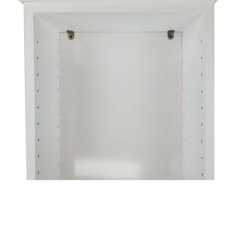 Timber Tree Cabinets Lexington On The Wall White Cabinet 25.5h X 15.5w X 6.25d 8 Timber Tree Cabinets Lexington On The Wall White Cabinet 25.5h X 15.5w X 6.25d - Image 6