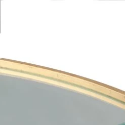 OVALCREST By The Oval And Round Mirror Store Medina Framed Oval Mirror, Gold Leaf, 25"x31" -Laural Home Shop 1e9107c400903f8b 1379 w800 h800 b0 p0