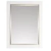 Avanity Corporation Mason 24" Mirror, White With Gold Trim 2 Avanity Corporation Mason 24" Mirror, White With Gold Trim -Laural Home Shop 1f61010f0d28db8d 5170 w800 h800 b1 p0