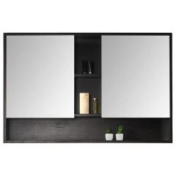 Fine Fixtures Surface Mount Bathroom Medicine Cabinet, Black. 7 Fine Fixtures Surface Mount Bathroom Medicine Cabinet, Black. -Laural Home Shop 1fb1877b0d53015a 4220 w800 h800 b1 p0