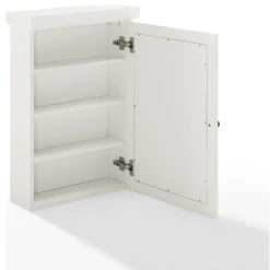 Crosley Seaside Mirrored Wall Cabinet Distressed White 16 Crosley Seaside Mirrored Wall Cabinet Distressed White -Laural Home Shop 20b1ad840f73b874 5020 w800 h800 b1 p0
