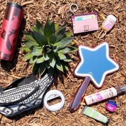 Impressions Vanity Company Starlet Led Handheld Makeup Mirror, Pearl White -Laural Home Shop 2231b14203ee1baf 8932 w800 h800 b0 p0