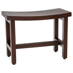 AquaTeak Patented 24" Sumba™ Lotus Mocha-Shield Teak Shower Bench -Laural Home Shop 22f1237a0d97b2ac 0524 w800 h800 b1 p0