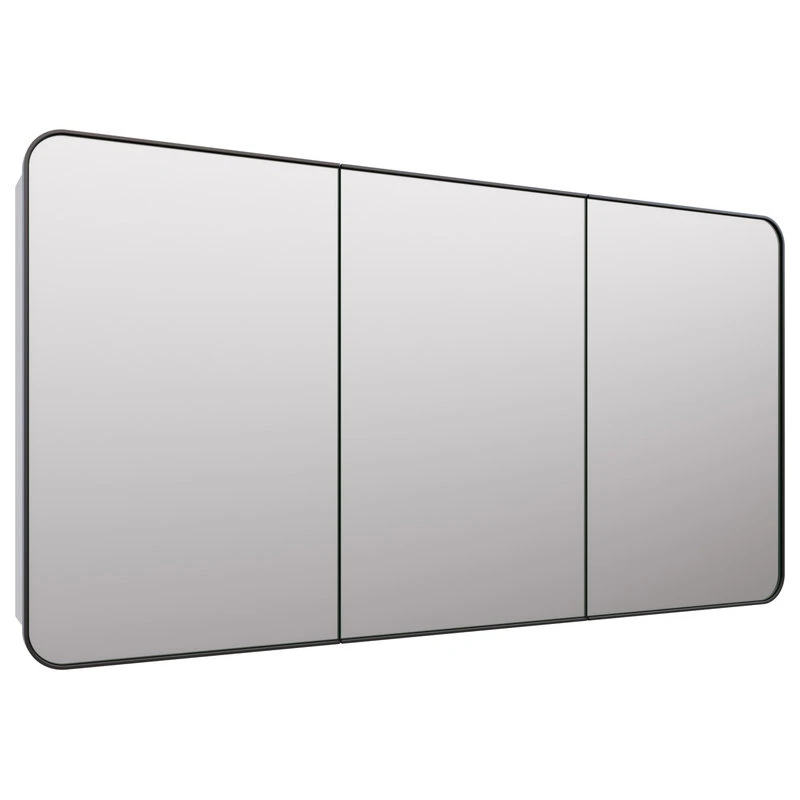 Glass Warehouse Medicine Cabinets, Black 3 Glass Warehouse Medicine Cabinets, Black