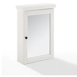 Crosley Seaside Mirrored Wall Cabinet Distressed White 14 Crosley Seaside Mirrored Wall Cabinet Distressed White -Laural Home Shop 23d138270f73b86f 5020 w800 h800 b1 p0