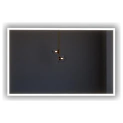 Castello USA Lisa LED Bathroom Mirror, Standard Or Smart, 48" X 30", Standard Mirror