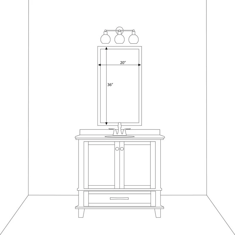FrameMyMirror Warren White Framed Mirror, 20" X 36" 11 FrameMyMirror Warren White Framed Mirror, 20" X 36" - Image 9