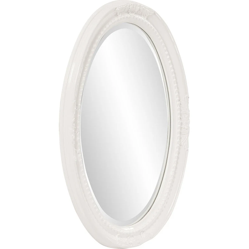 Howard Elliott Collection Queen Ann Glossy White Mirror 6 Howard Elliott Collection Queen Ann Glossy White Mirror - Image 4
