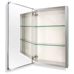 Modland Aurora Recessed Or Surface Mount Frameless Aluminum Medicine Cabinet,15x26Inch 15 Modland Aurora Recessed Or Surface Mount Frameless Aluminum Medicine Cabinet,15x26Inch -Laural Home Shop 25f1092003282f32 7397 w800 h800 b1 p0
