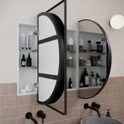 Glass Warehouse Medicine Cabinets, Black -Laural Home Shop 25f18bf90320b0d5 0294 w800 h800 b0 p0