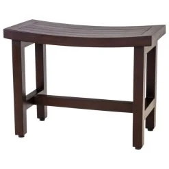 AquaTeak Patented 24" Sumba™ Lotus Mocha-Shield Teak Shower Bench -Laural Home Shop 26b1533b0d97b29f 0525 w800 h800 b1 p0