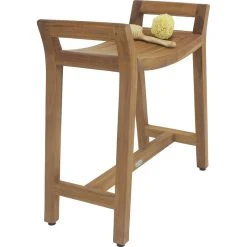 AquaTeak Patented Asia® Ascend Teak Shower Bench With Elevated Height 13 AquaTeak Patented Asia® Ascend Teak Shower Bench With Elevated Height -Laural Home Shop 26f1d4ca0ccc624d 5991 w800 h800 b1 p0