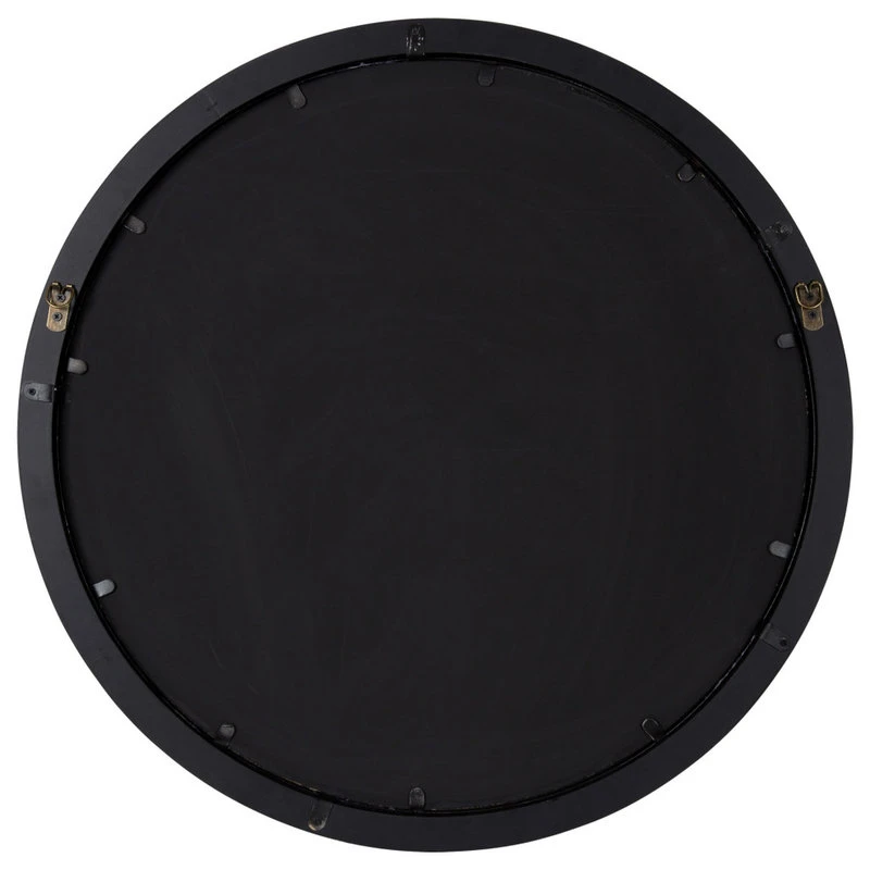 Uniek Audubon Round Framed Wall Mirror, Black, 28 Diameter 7 Uniek Audubon Round Framed Wall Mirror, Black, 28 Diameter - Image 5